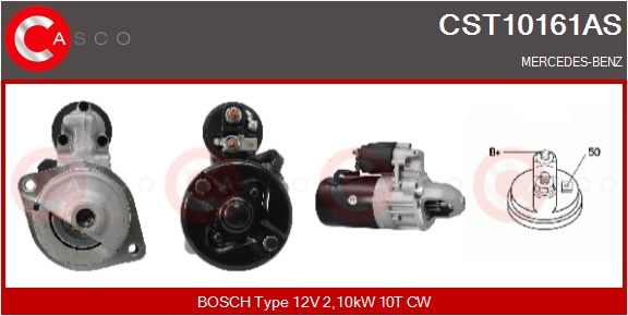 CASCO Starter cst10161as for MERCEDES-BENZ