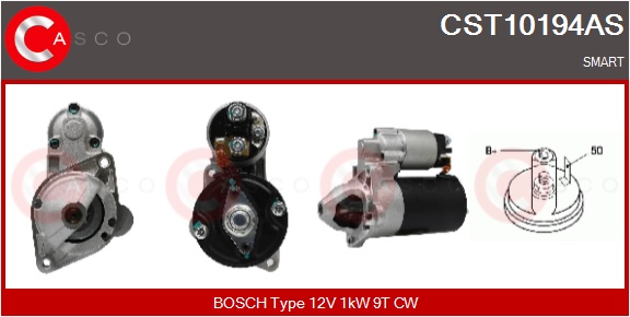 CASCO Starter cst10194as for MERCEDES-BENZ