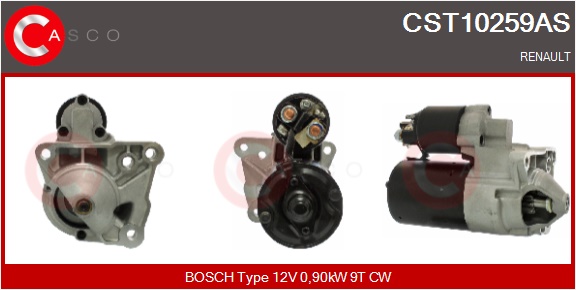 CASCO Starter cst10259as for VOLVO RENAULT