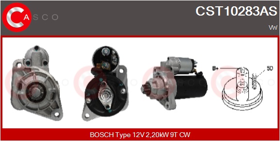 CASCO Starter cst10283as for VAG