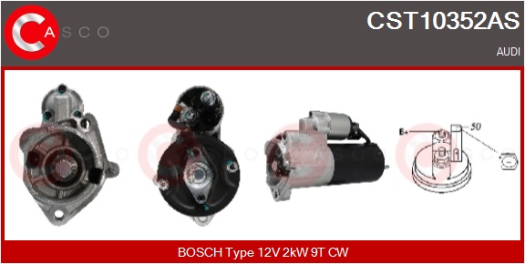 CASCO Starter cst10352as for VAG