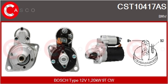 CASCO Starter cst10417as for BMW