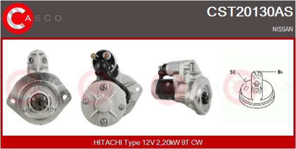 CASCO Starter cst20130as for NISSAN MITSUBISHI