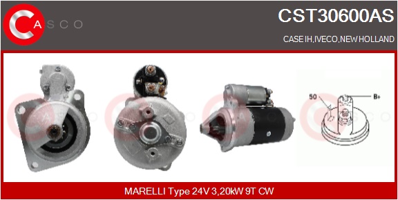 CASCO cst30600as for IVECO FIAT