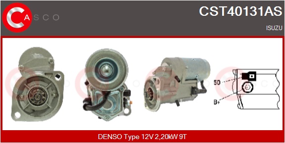 CASCO Starter cst40131as for ISUZU