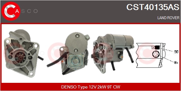 CASCO Starter cst40135as for ROVER