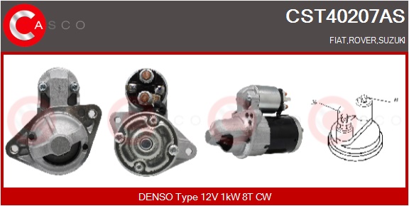 CASCO Starter cst40207as for MITSUBISHI SUZUKI