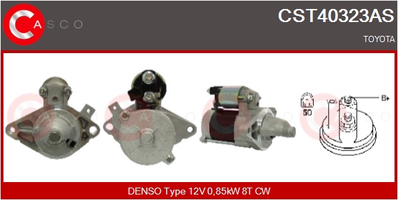 CASCO Starter cst40323as for TOYOTA