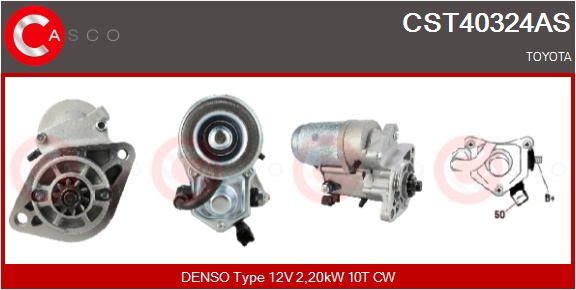CASCO Starter cst40324as for TOYOTA