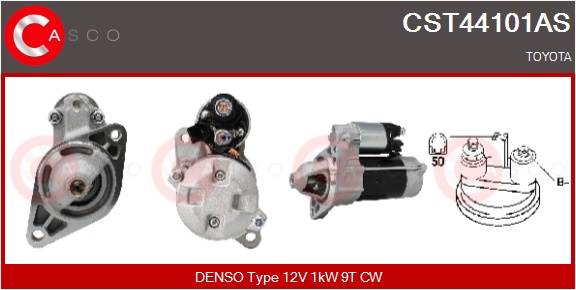 CASCO Starter cst44101as for TOYOTA