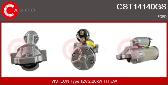 CASCO Starter cst14140gs for FORD