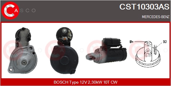 CASCO Starter cst10303as for MERCEDES-BENZ