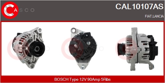 CASCO Generator cal10107as for FIAT