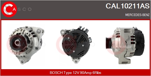 CASCO Generator cal10211as for MERCEDES-BENZ