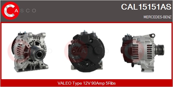 CASCO Generator cal15151as for MERCEDES-BENZ