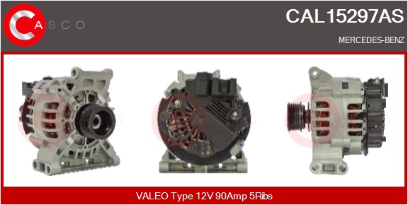 CASCO Generator cal15297as for MERCEDES-BENZ