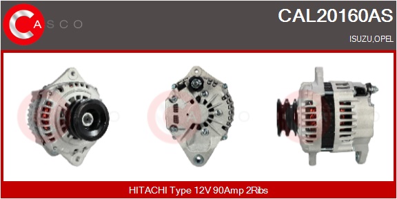 CASCO Generator cal20160as for ISUZU