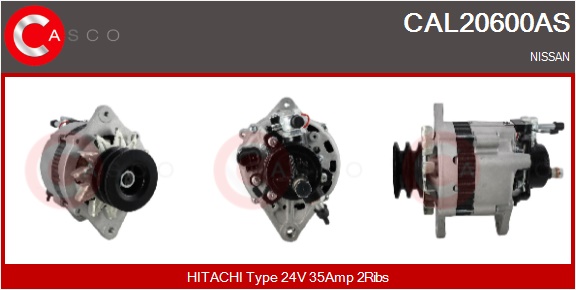 CASCO Generator cal20600as for NISSAN
