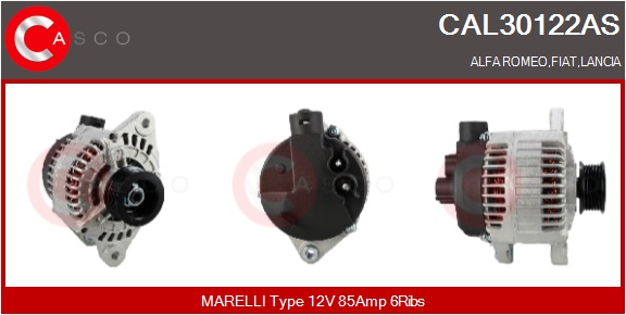 CASCO Generator cal30122as for FIAT