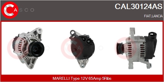 CASCO Generator cal30124as for FIAT