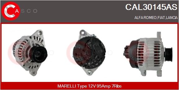 CASCO Generator cal30145as for FIAT