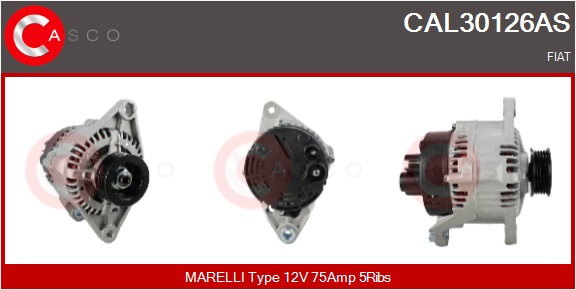 CASCO Generator cal30126as for FIAT