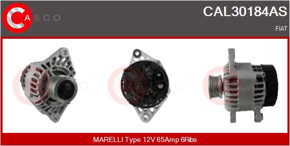 CASCO Generator cal30184as for FIAT