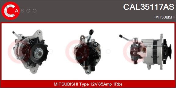 CASCO Generator cal35117as for MITSUBISHI GENERAL MOTORS