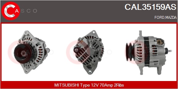 CASCO Generator cal35159as for FORD MAZDA MITSUBISHI