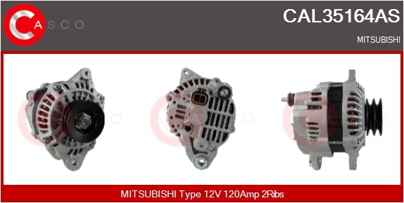 CASCO Generator cal35164as for MITSUBISHI