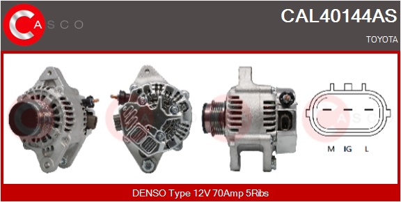 CASCO Generator cal40144as for TOYOTA