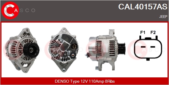 CASCO Generator cal40157as for CHRYSLER