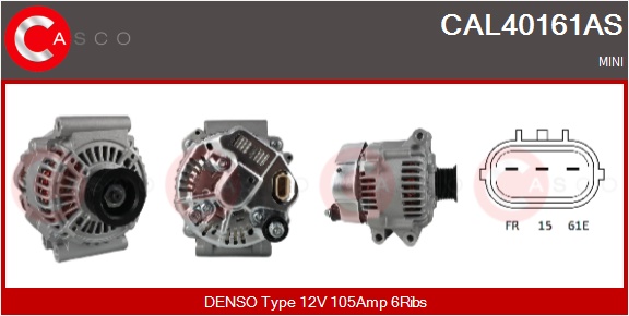 CASCO Generator cal40161as for BMW ROVER