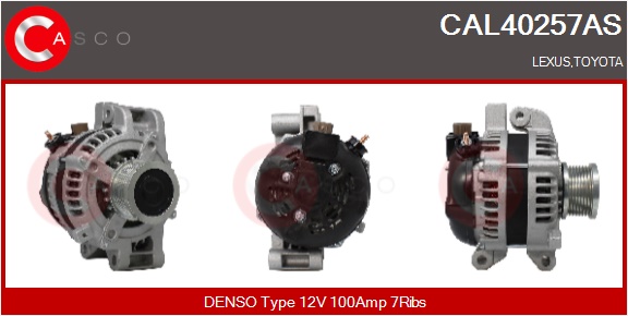 CASCO Generator cal40257as for TOYOTA