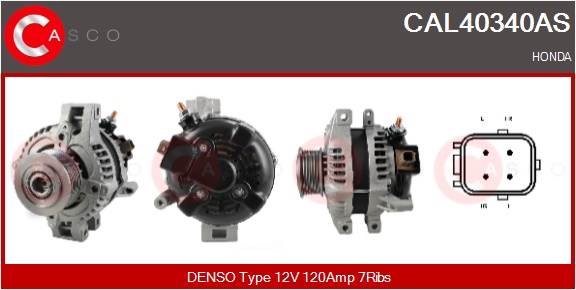 CASCO Generator cal40340as for FORD HONDA