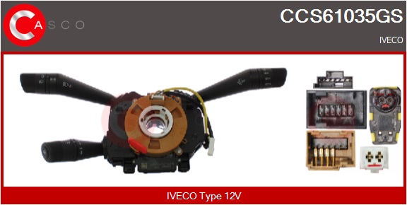 CASCO Ratstammekontakt ccs61035gs for IVECO