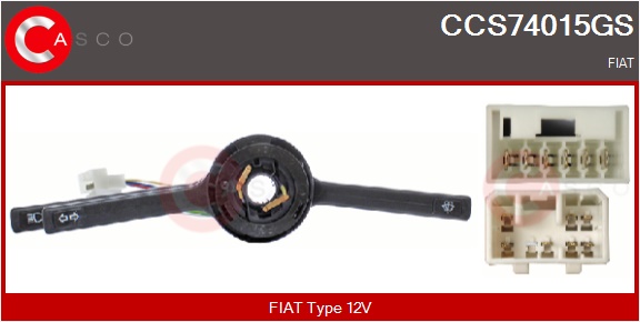 CASCO Ratstammekontakt ccs74015gs for FIAT