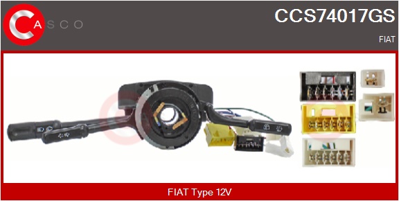CASCO Ratstammekontakt ccs74017gs for FIAT