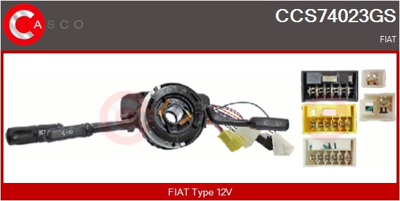 CASCO Ratstammekontakt ccs74023gs for FIAT
