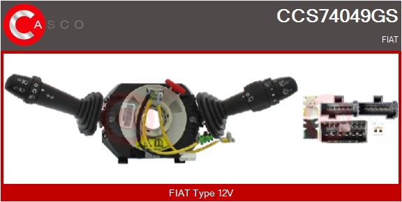 CASCO Ratstammekontakt ccs74049gs for FIAT