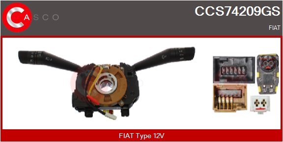CASCO Ratstammekontakt ccs74209gs for FIAT