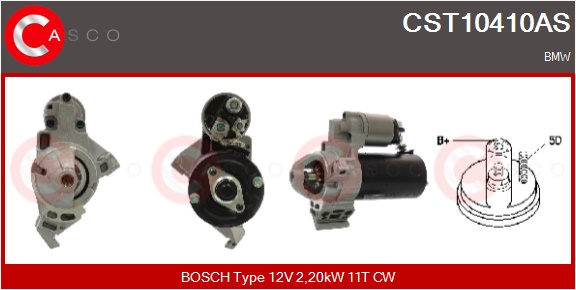 CASCO Starter cst10410as for BMW GENERAL MOTORS