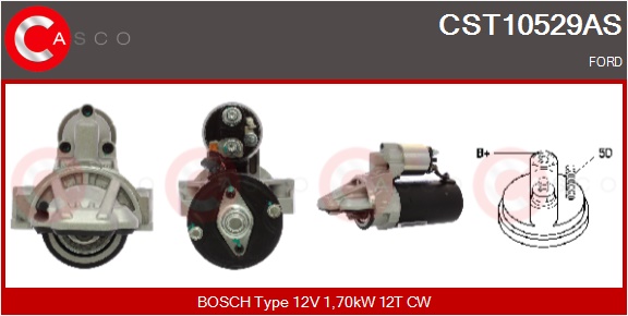 CASCO Starter CST10529AS for FORD