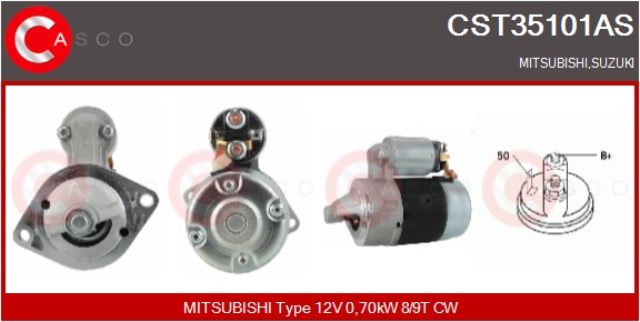 CASCO Starter cst35101as for SUBARU SUZUKI MITSUBISHI