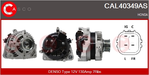CASCO Generator cal40349as for HONDA