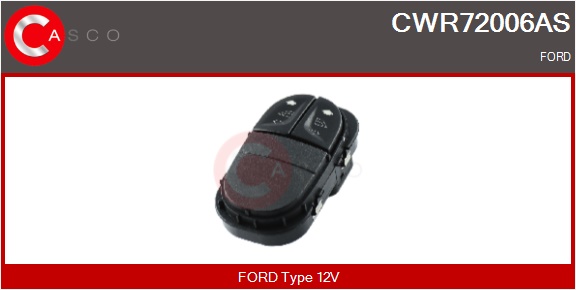 CASCO Kontakt, rudehejs cwr72006as i førerside for FORD
