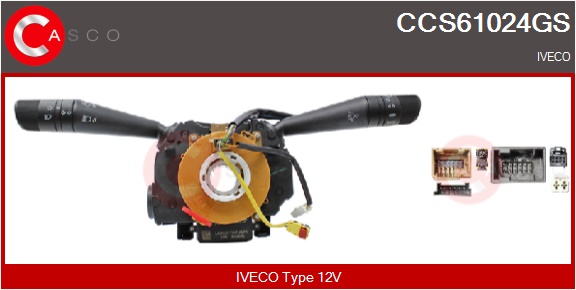 CASCO Ratstammekontakt ccs61024gs for IVECO
