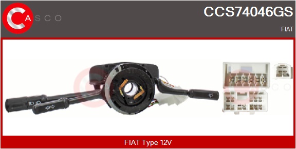CASCO Ratstammekontakt ccs74046gs for FIAT