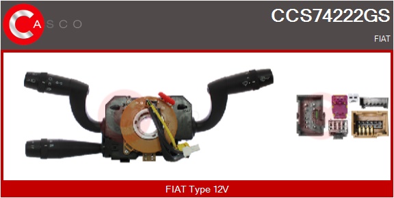 CASCO Ratstammekontakt ccs74222gs for FIAT