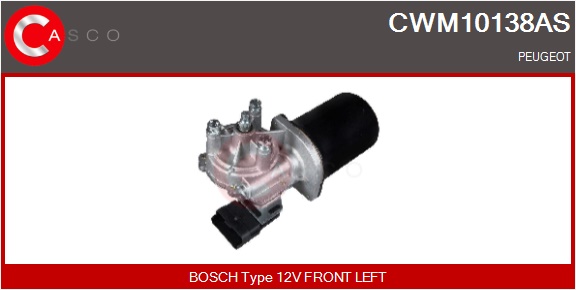 CASCO Viskermotor cwm10138as foran for CITROËN/PEUGEOT